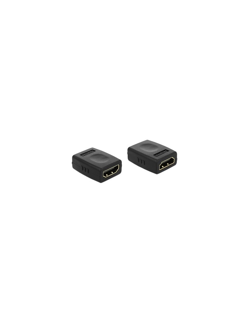 DELOCK αντάπτορας HDMI θηλυκό σε θηλυκό 65049, 4K/30Hz, μαύρος