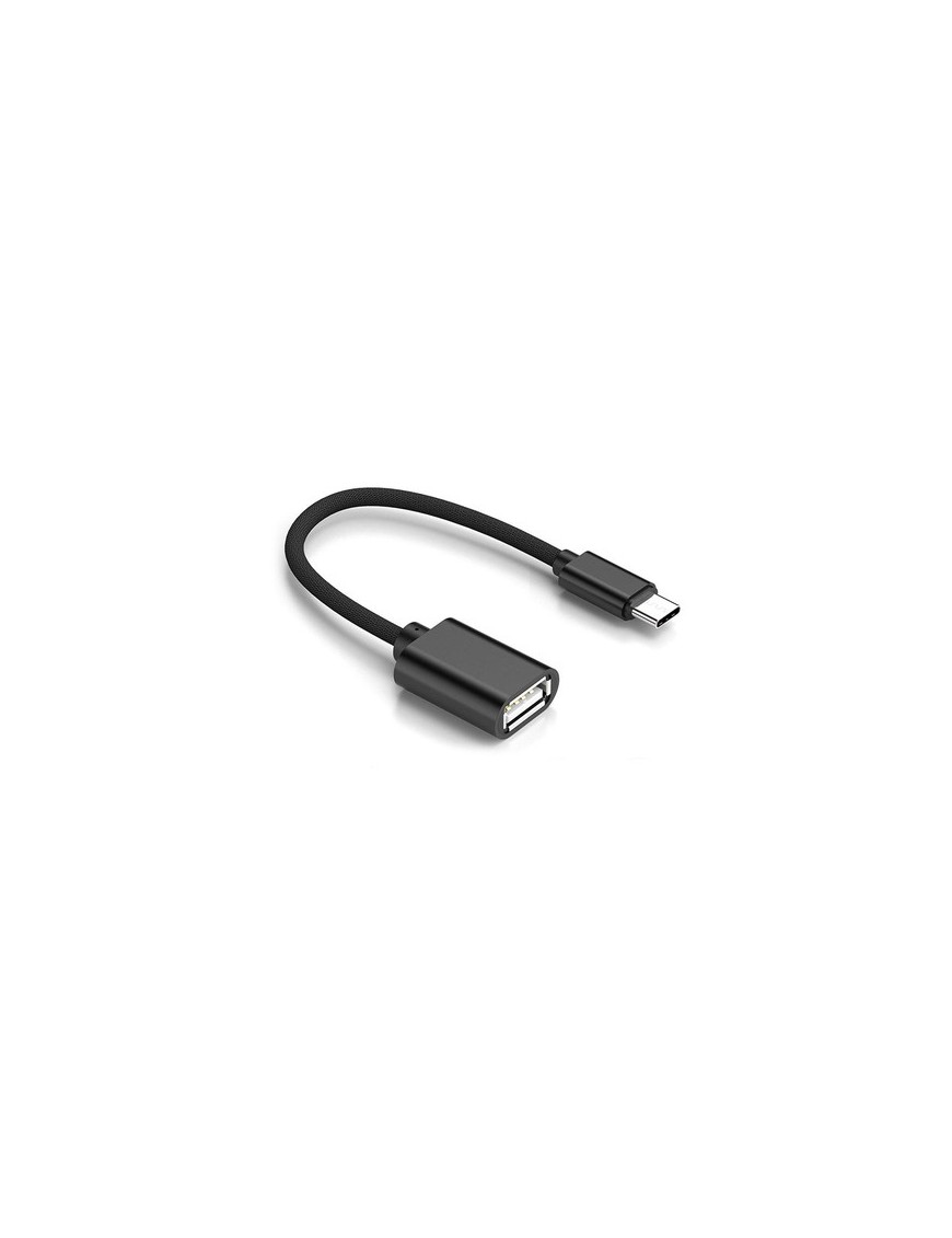 POWERTECH καλώδιο USB σε USB-C CAB-UC056, 480Mbps, 0.16m, μαύρο