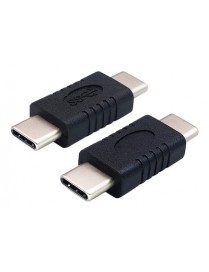 POWERTECH αντάπτορας USB-C αρσενικό σε USB-C αρσενικό PTH-061, μαύρος