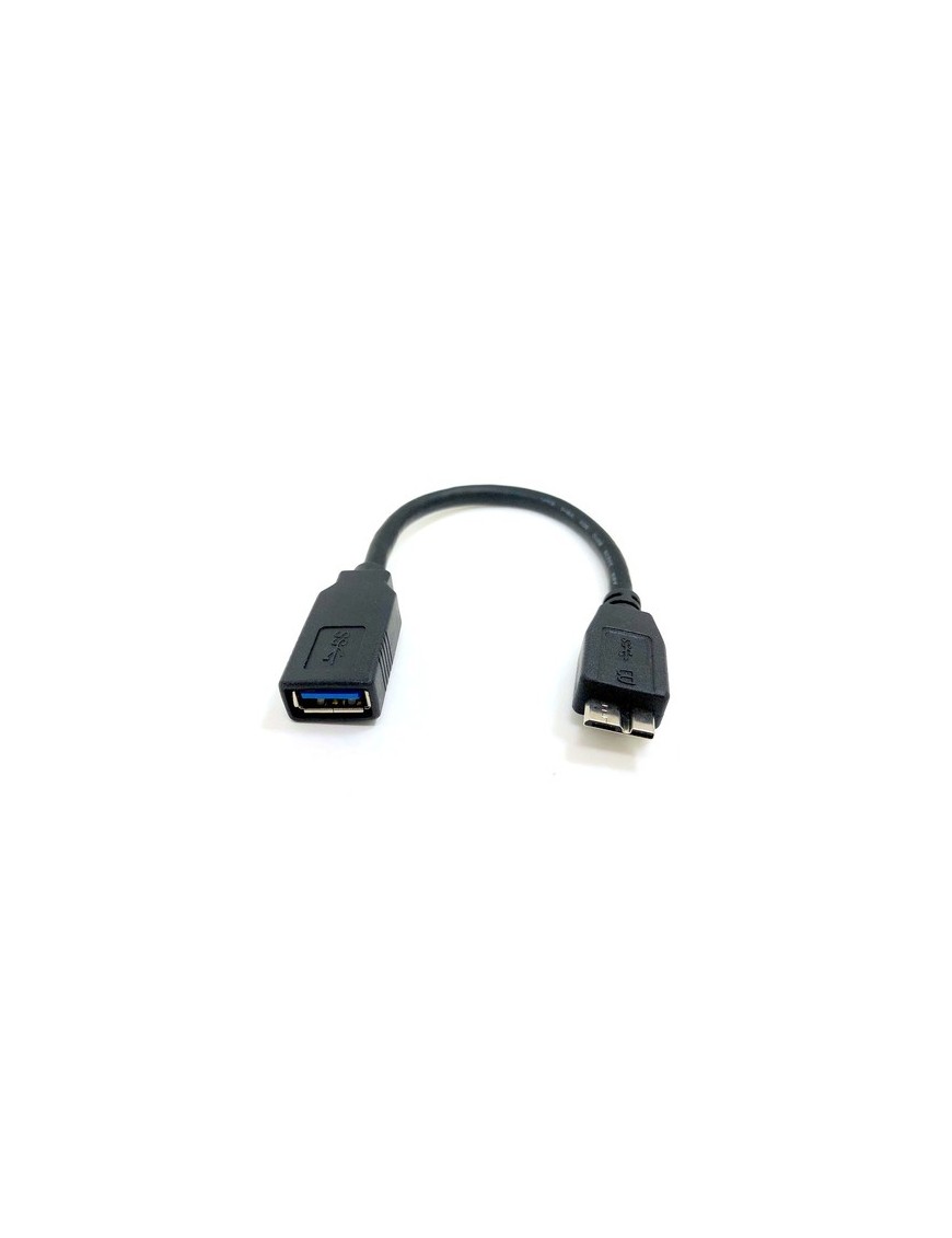 POWERTECH αντάπτορας USB σε Micro B USB CAB-U155, 5Gbps, 0.3m, μαύρος