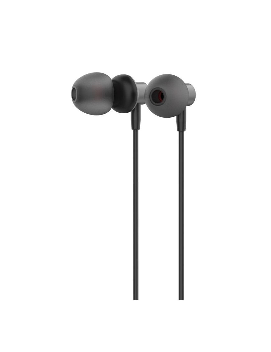 LDNIO earphones με μικρόφωνο HP06, 3.5mm σύνδεση, Φ10mm, 1.2m, μαύρα