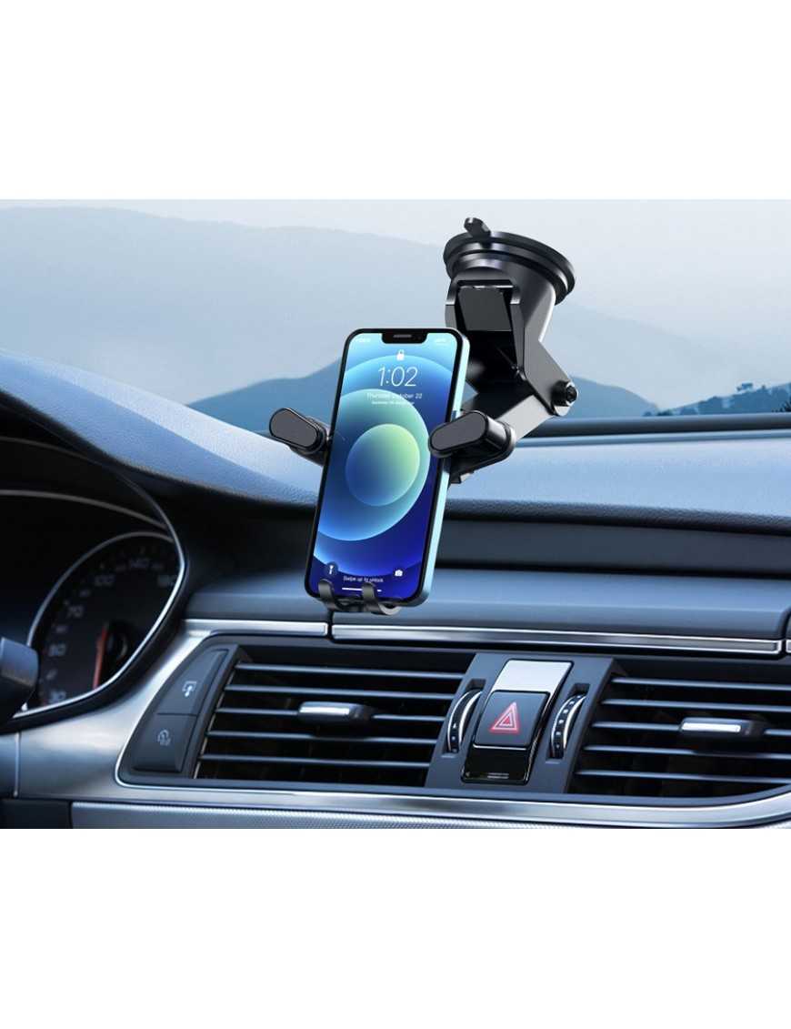 CELEBRAT βάση smartphone αυτοκινήτου HC-08, ταμπλό & αεραγωγών, μαύρη