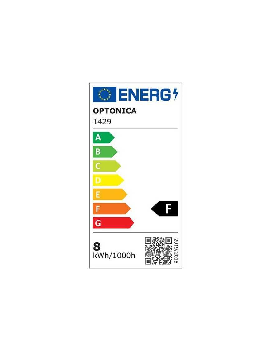 OPTONICA LED λάμπα candle C37 1429, 8W, 4500K, 710lm, E14