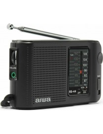 Aiwa RS-44 Ραδιοφωνάκι Μπαταρίας Μαύρο Black