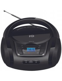 IQ CD-498 Φορητό Ηχοσύστημα με CD / MP3 / Ραδιόφωνο σε Μαύρο Χρώμα