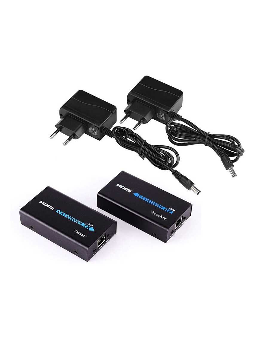 POWERTECH HDMI video extender CAB-H115 μέσω καλωδίου RJ45, 1080p, 60m