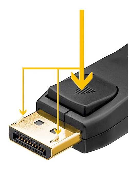 GOOBAY καλώδιο DisplayPort 61712, 4K/60Hz, 21.6 Gbps, 2m, μαύρο