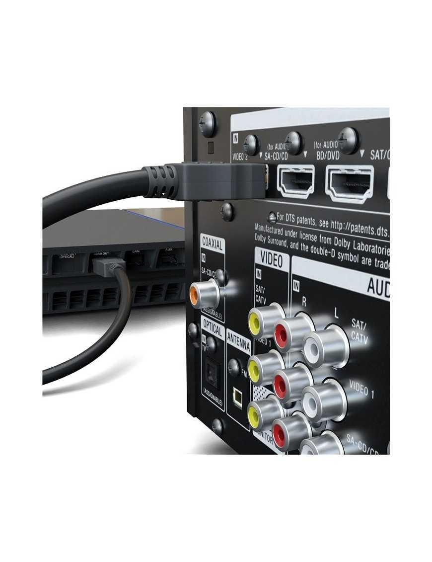 GOOBAY καλώδιο HDMI 2.1 61640, Ethernet, ARC, 8K/60Hz 48 Gbps, 2m, μαύρο
