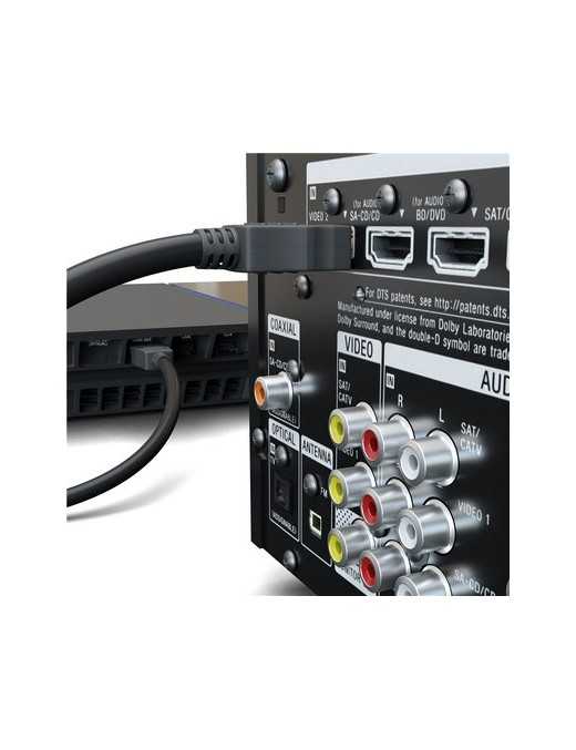 GOOBAY καλώδιο HDMI 2.0 60622 με Ethernet, 4K/60Hz, 18 Gbps, 2m, μαύρο