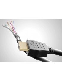 GOOBAY καλώδιο HDMI 2.0 60622 με Ethernet, 4K/60Hz, 18 Gbps, 2m, μαύρο