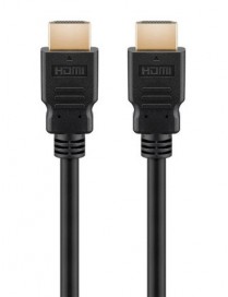 GOOBAY καλώδιο HDMI 2.0 60627, Ethernet, 4K/60Hz, 10.2 Gbps, 15m, μαύρο