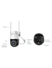 VSTARCAM smart κάμερα CS611Q-UV, 4MP, Wi-Fi, PTZ, SD