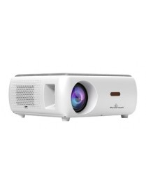 POWERTECH smart βιντεοπροβολέας PT-1242, 1080p, WiFi, Android, λευκός