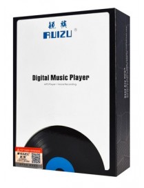 RUIZU MP3 player C1 με οθόνη αφής 2.4", 32GB, ελληνικό μενού, μαύρο
