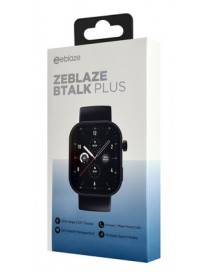 ZEBLAZE smartwatch Btalk Plus, heart rate, 2.03" IPS, IP68, μαύρο