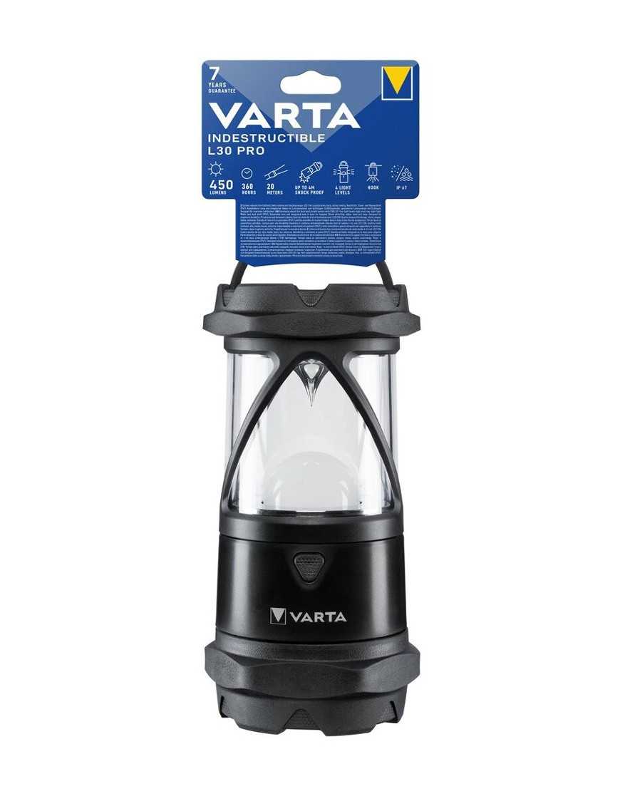 VARTA LED φορητό φανάρι Indestructible L30 Pro, 450lm, IP67