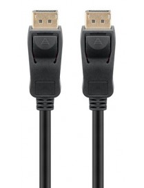 GOOBAY καλώδιο DisplayPort 65808 Certified, 8K/60Hz 32.4 Gbps, 1m, μαύρο