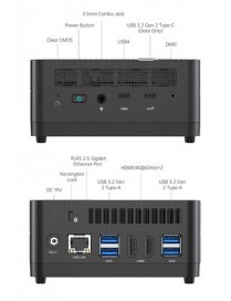 MINISFORUM mini PC UM690S, AMD 6900HX, 16/512GB SSD, Windows 11 Pro