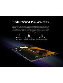 TECLAST tablet T50HD, 11" HD, 6/256GB, Android 14, 4G, 8000mAh, γκρι