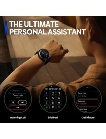 ZEBLAZE smartwatch Stratos 3 Pro, heart rate, 1.43" AMOLED, GPS, μαύρο