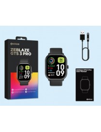 ZEBLAZE smartwatch GTS 3 Pro, heart rate, 1.97" AMOLED, μαύρο