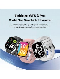 ZEBLAZE smartwatch GTS 3 Pro, heart rate, 1.97" AMOLED, μαύρο