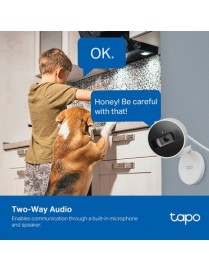 TP-LINK smart κάμερα Tapo C125, 2K, motion detection, Wi-Fi, Ver. 1.0