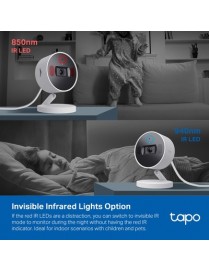 TP-LINK smart κάμερα Tapo C125, 2K, motion detection, Wi-Fi, Ver. 1.0