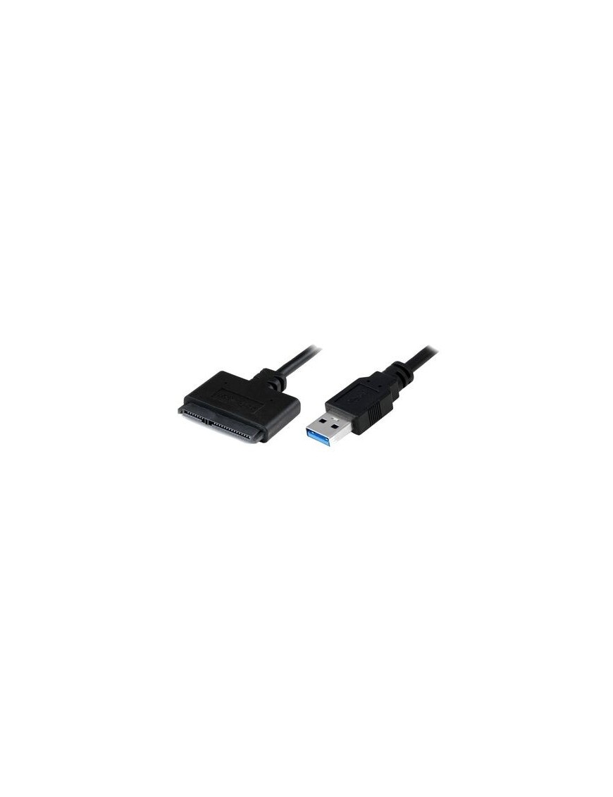 POWERTECH καλώδιο σύνδεσης HDD/SSD CAB-U032, USB 3.0 σε SATA 20cm, μαύρο