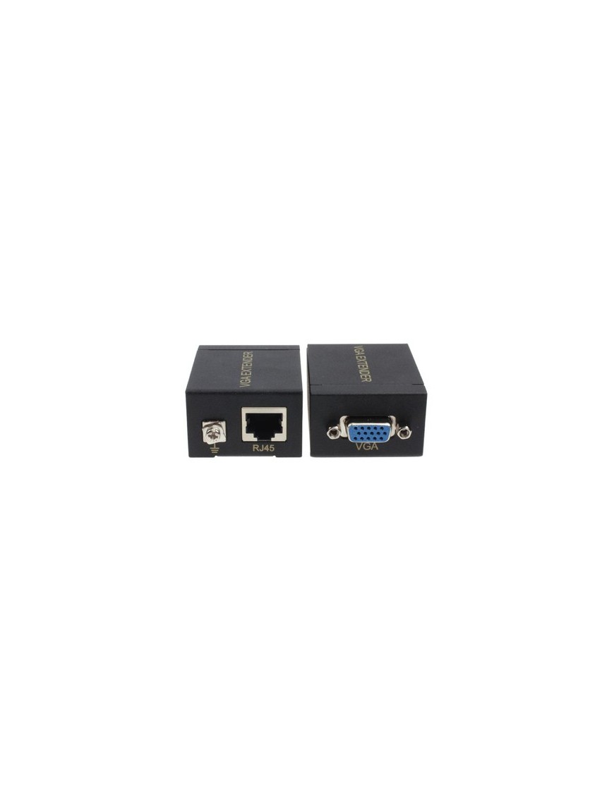 POWERTECH VGA signal extender SLOT-019 μέσω καλωδίου RJ45, 60m
