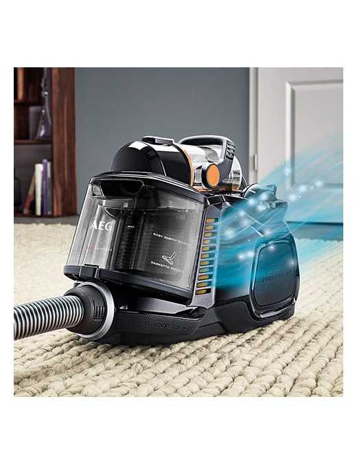 AEG LX7-2-EB-P Ηλεκτρική Σκούπα 650W με Κάδο 1.4lt