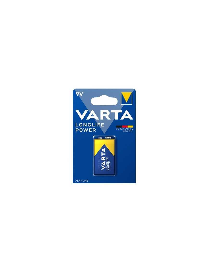 VARTA αλκαλική μπαταρία Longlife Power, 9V, 1τμχ