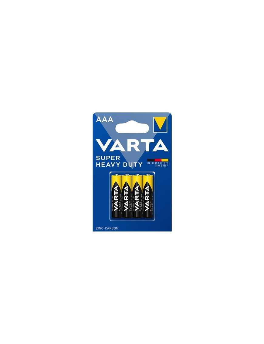 VARTA μπαταρίες Zinc Carbon Super Heavy Duty, AAA/R03, 1.5V, 4τμχ