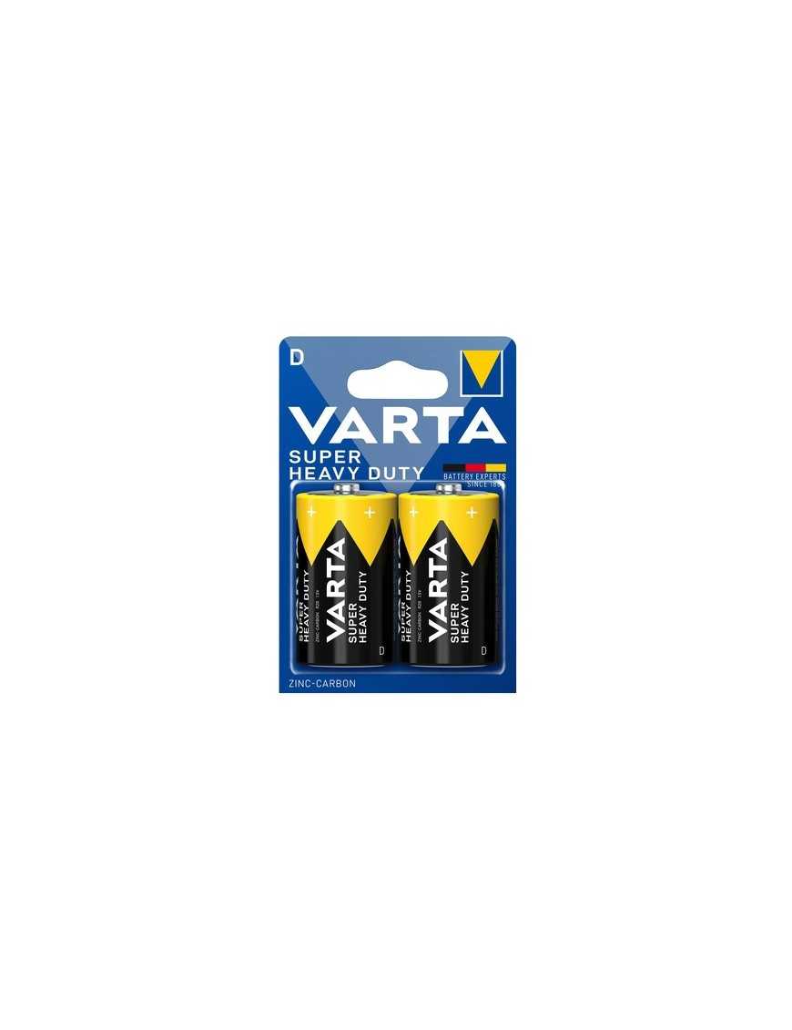 VARTA μπαταρίες Zinc Carbon Super Heavy Duty, D/R20P, 1.5V, 2τμχ