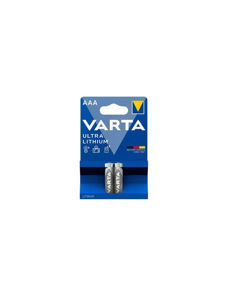 VARTA μπαταρίες λιθίου Ultra, AAA, 1.5V, 2τμχ