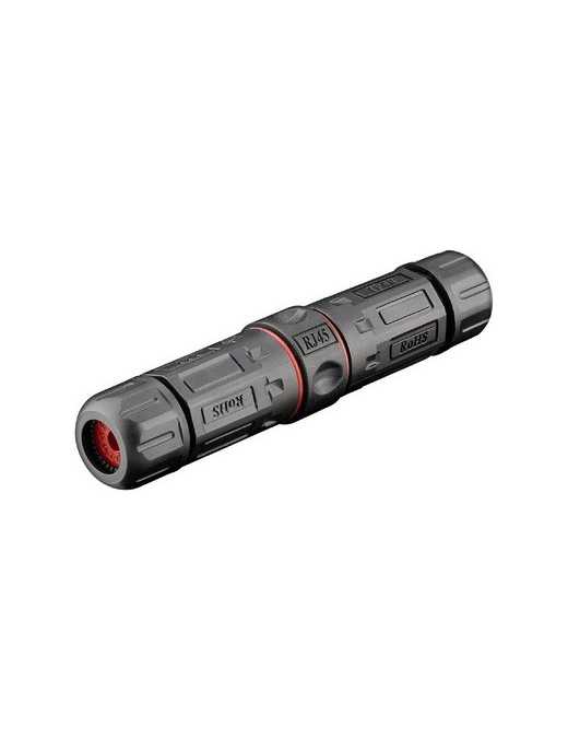 GOOBAY αδιάβροχος σύνδεσμος RJ45 Cat 6 79566, IP68, μαύρο