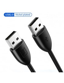 CABLETIME καλώδιο USB 2.0 CT-AMAM2, 480 Mbps, 3A, 1.5m, μαύρο