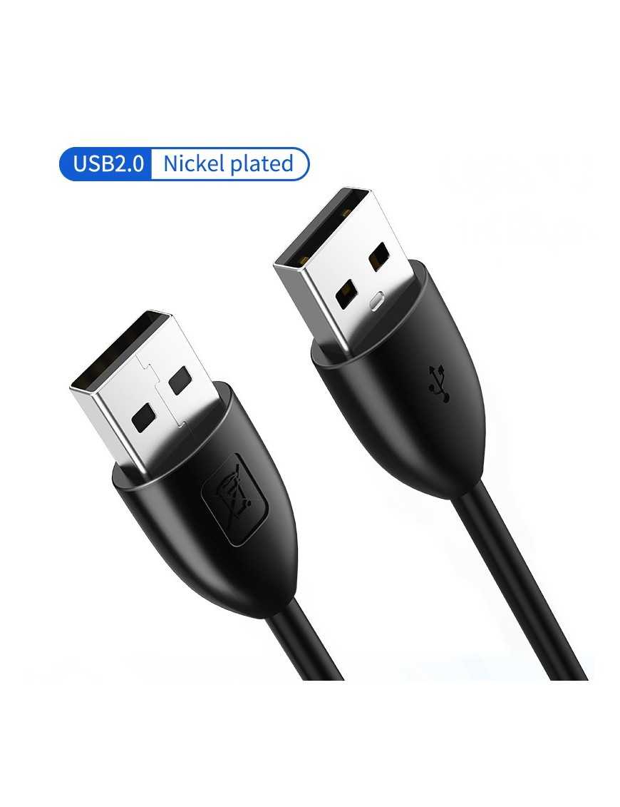 CABLETIME καλώδιο USB 2.0 CT-AMAM2, 480 Mbps, 3A, 1.5m, μαύρο