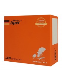 LIPER LED χωνευτό spot LP-COB7B, 7W, 4000K, Φ9.8, λευκό