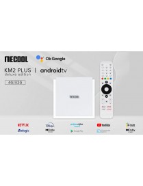 MECOOL TV Box KM2 Plus Deluxe, Google πιστοποίηση, 4K, WiFi, Android 11