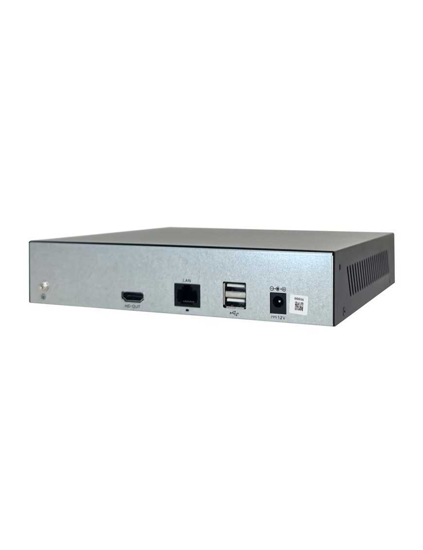 LONGSE NVR καταγραφικό NVR3009S1, 4K, H.265/H.264, 9 κανάλια