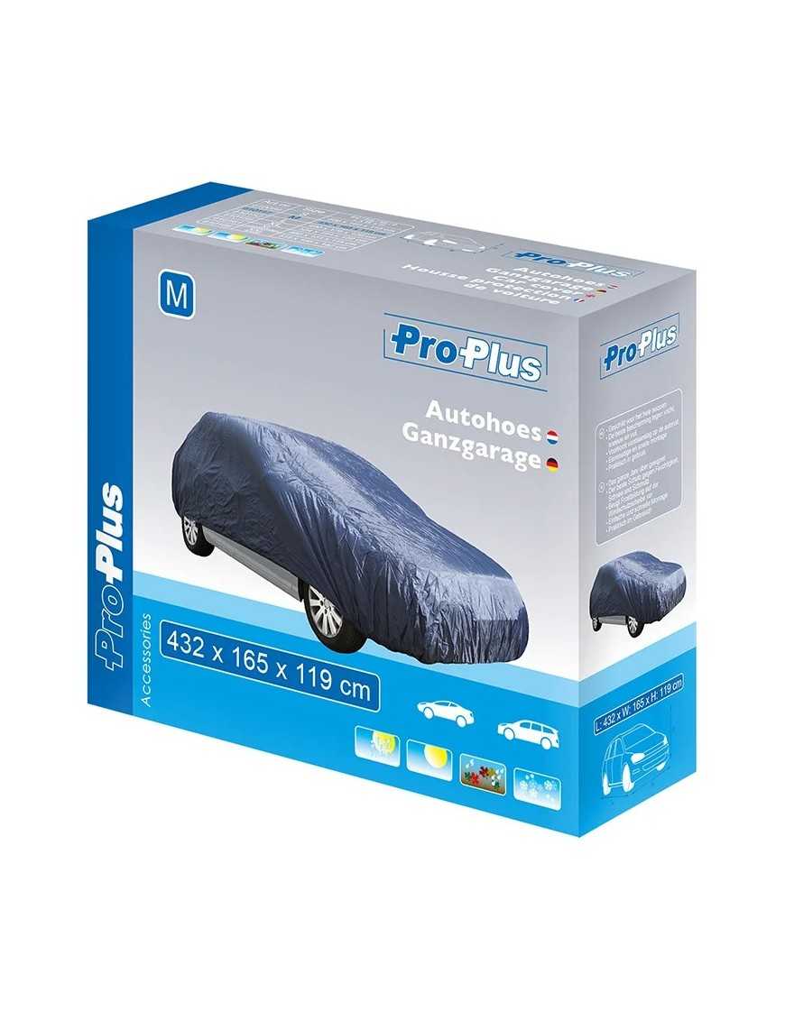 PROPLUS κουκούλα αυτοκινήτου 610117 με θήκη, M 432x165x119cm, μπλε