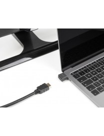 DELOCK αντάπτορας USB-C σε HDMI 64256, 4K/30Hz, μαύρος