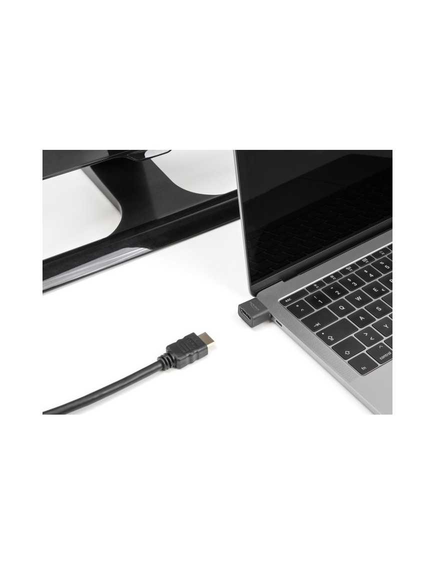 DELOCK αντάπτορας USB-C σε HDMI 64256, 4K/30Hz, μαύρος