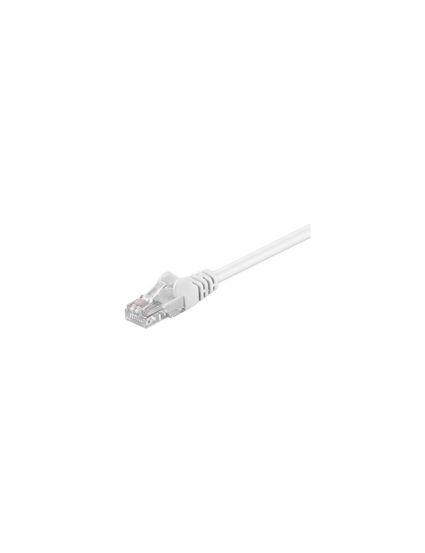 GOOBAY καλώδιο δικτύου 68508, CAT 5e U/UTP, 100 MHz, CCA, 5m, λευκό