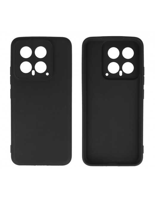 POWERTECH θήκη MATT MOB-1972 για Xiaomi 14, μαύρη POWERTECH θήκη MATT MOB-1972 για Xiaomi 14, μαύρη