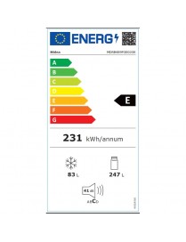 Midea MDRB489FGE02OE Ψυγειοκαταψύκτης Full No Frost Inox