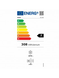Robin GS-340E Όρθιος Καταψύκτης 274lt NoFrost