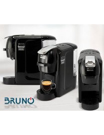 Bruno BRN-0124 Αυτόματη Μηχανή Espresso 1450W Πίεσης 19bar Μαύρη