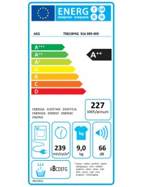 AEG TR819P4G Στεγνωτήριο + Δωρεάν επέκταση εγγύησης